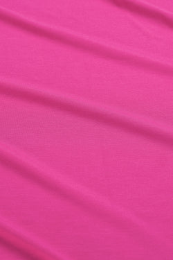Ava Top Jersey Plain | Fuchsia Red