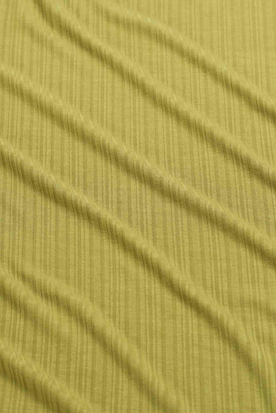 Ella Top LS Jersey Rib | Golden Cypress