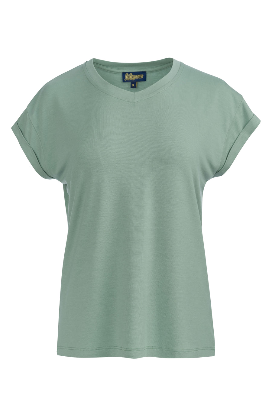 Vera Top SS Trikot Uni | Schiefergrün