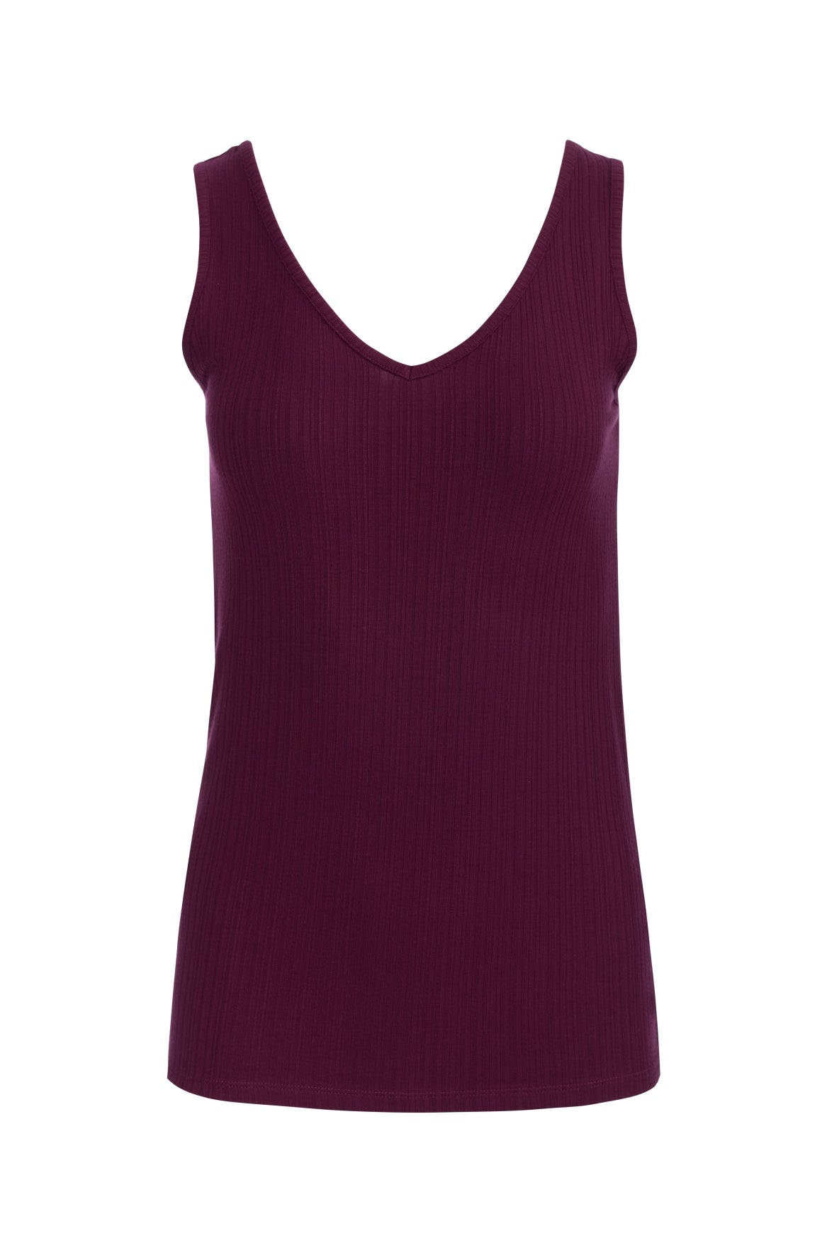 Stella Tank Top Jersey Rib | Fig