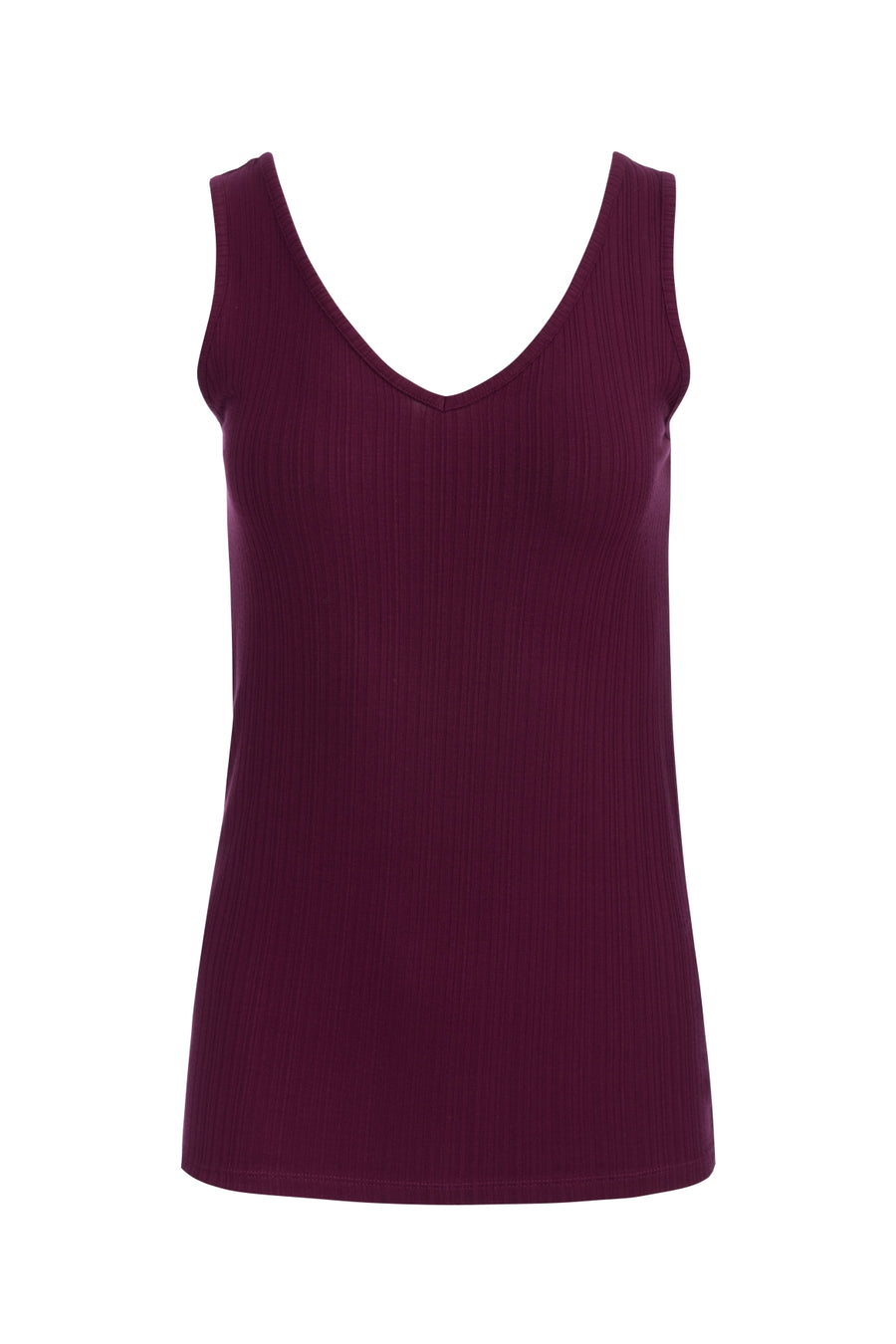 Stella Tank Top Jersey Rib | Fig