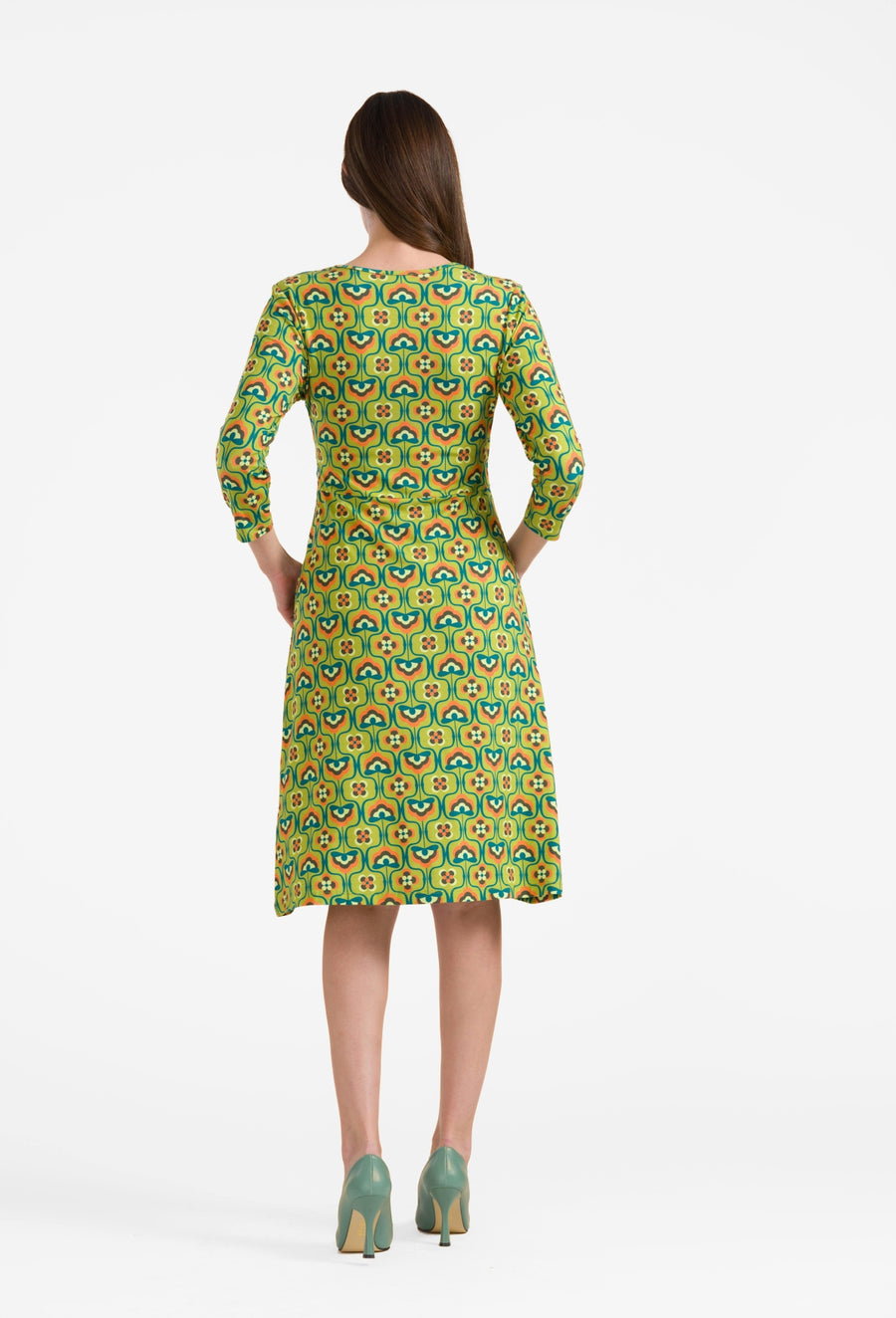 Chrissy cross dress 3/4 sleeve | Groovy Lotus