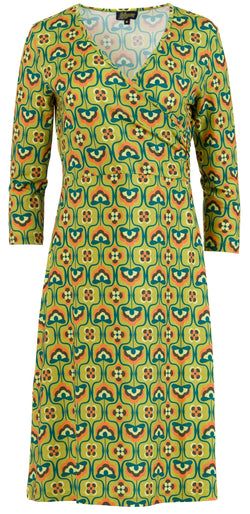 Chrissy cross dress 3/4 sleeve | Groovy Lotus