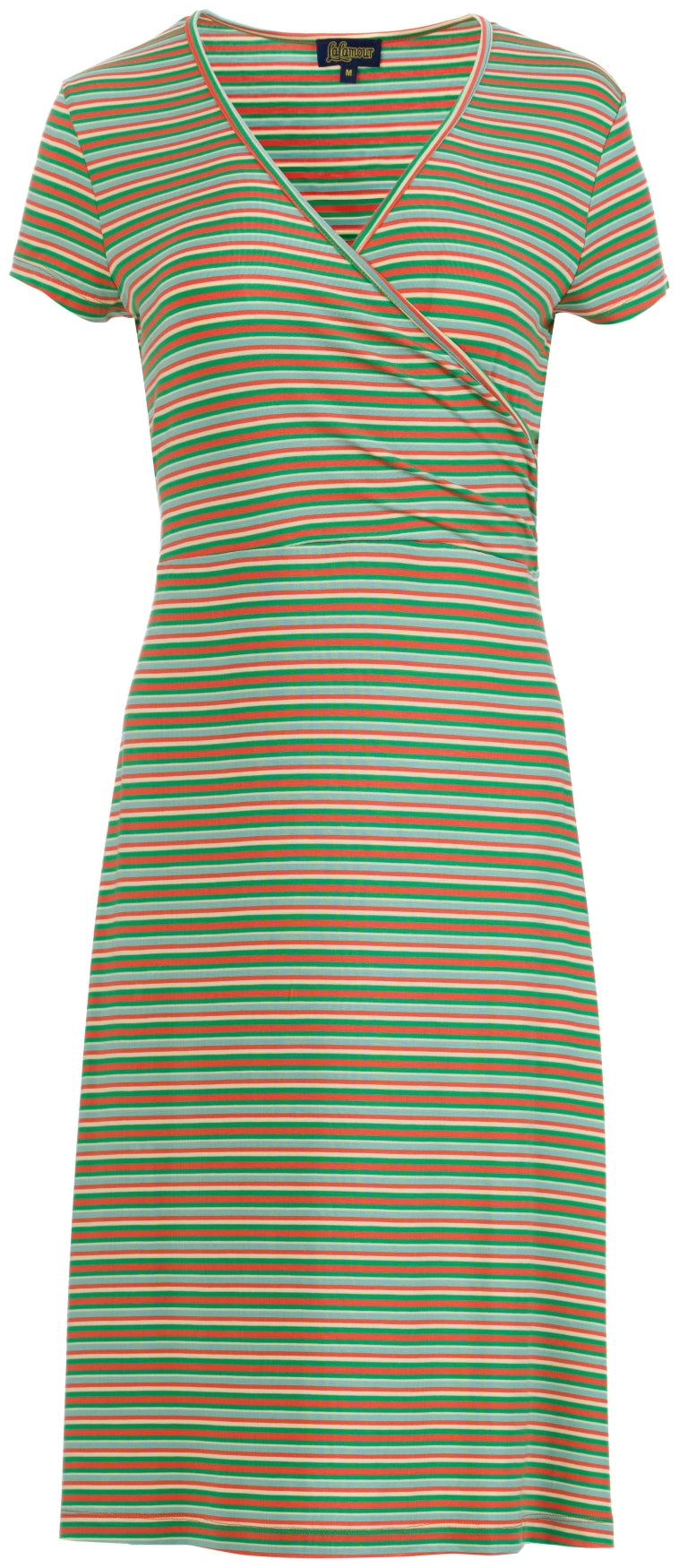 Chrissy Cross Kleid  | Summer Stripes Green