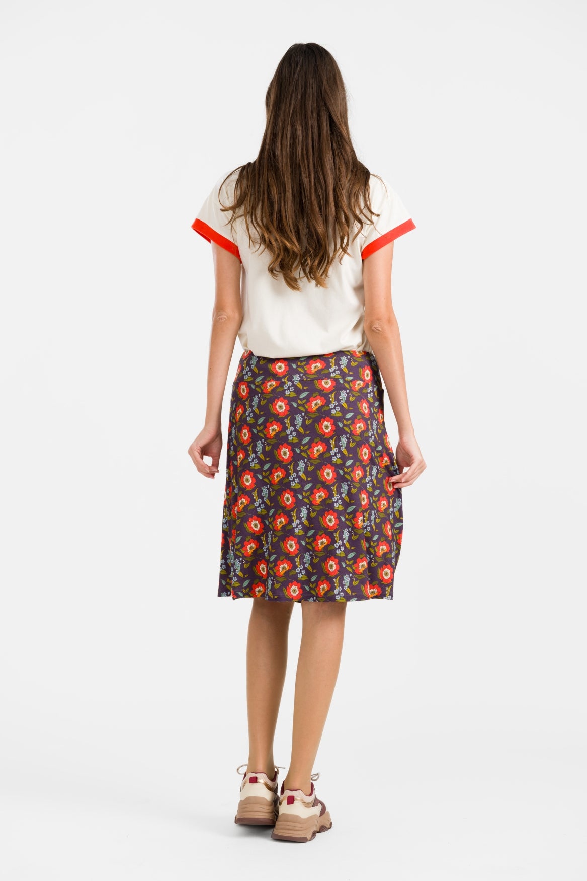 Esmee Skirt | Purple Poppy