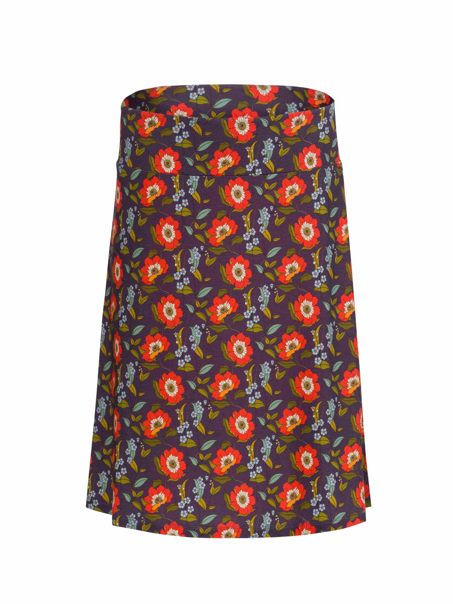 Esmee Skirt | Purple Poppy