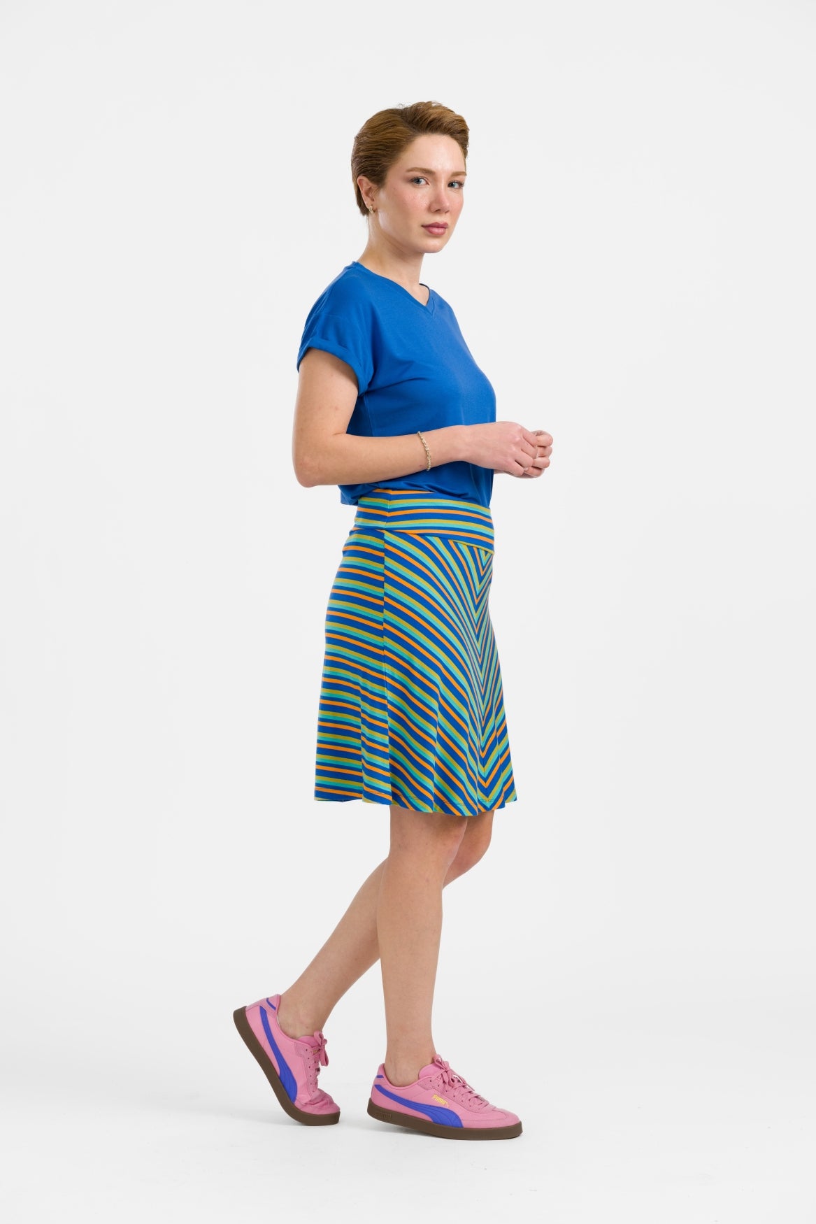 Esmee Skirt | Groovy Stripes