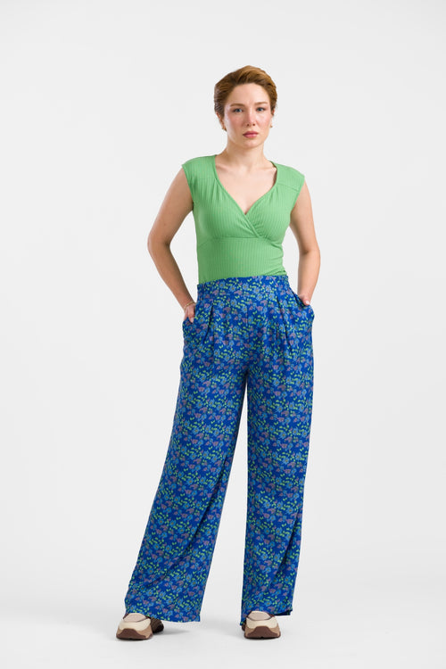 Gwen Pants | Cherry Blossom