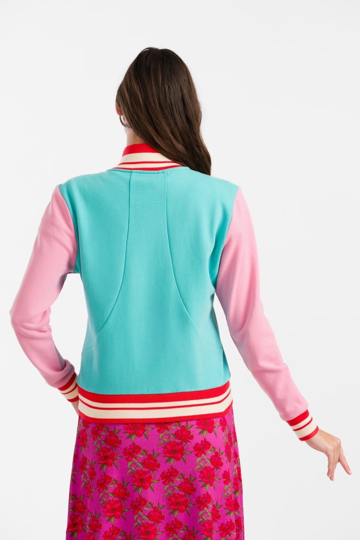 Lana Sweat Jacket | Turquoise