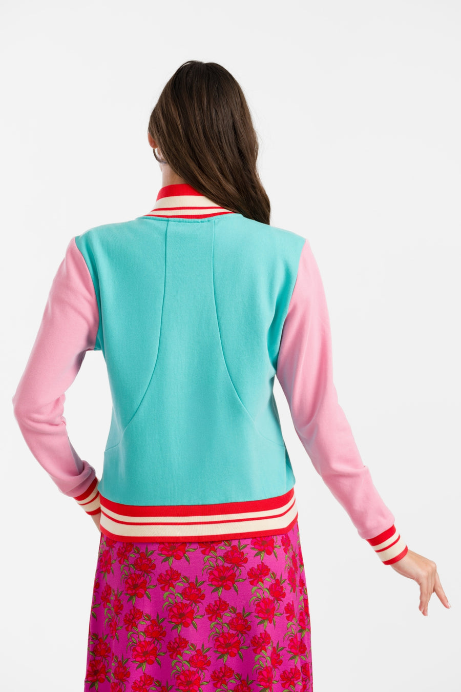 Lana Sweat Jacket | Turquoise