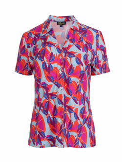 Lena Bluse Kurzarm | Dragonfly Disco