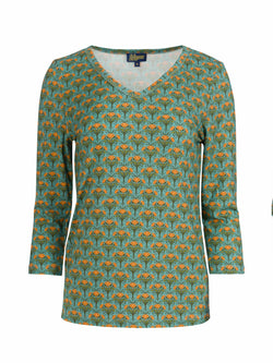 Lynn Top 3/4 Ärmel | Blooming