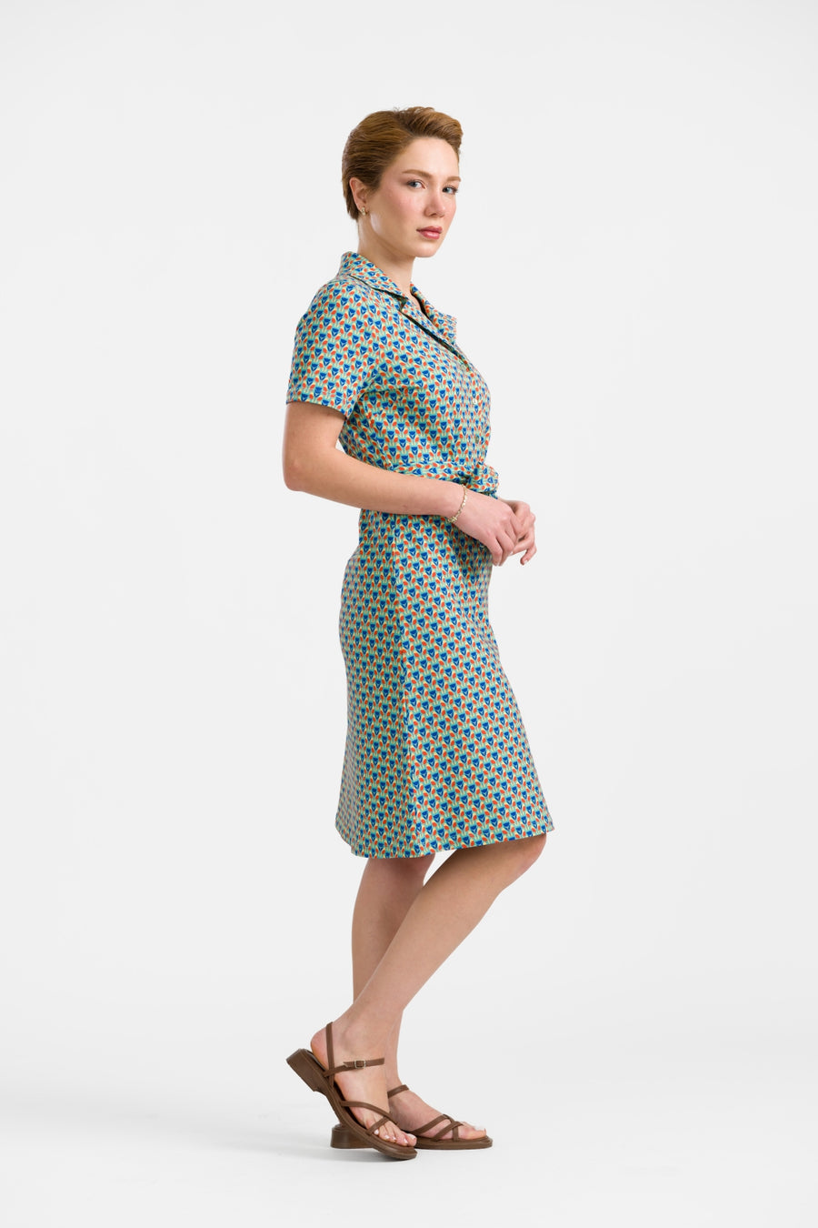 Monique Dress Short Sleeve | Robin