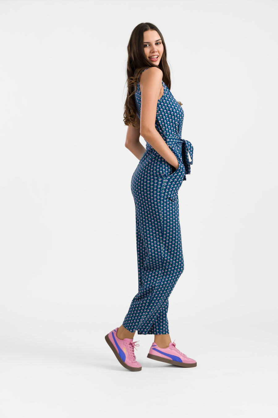 Noa Jumpsuit Sleeveless | What About Flowers