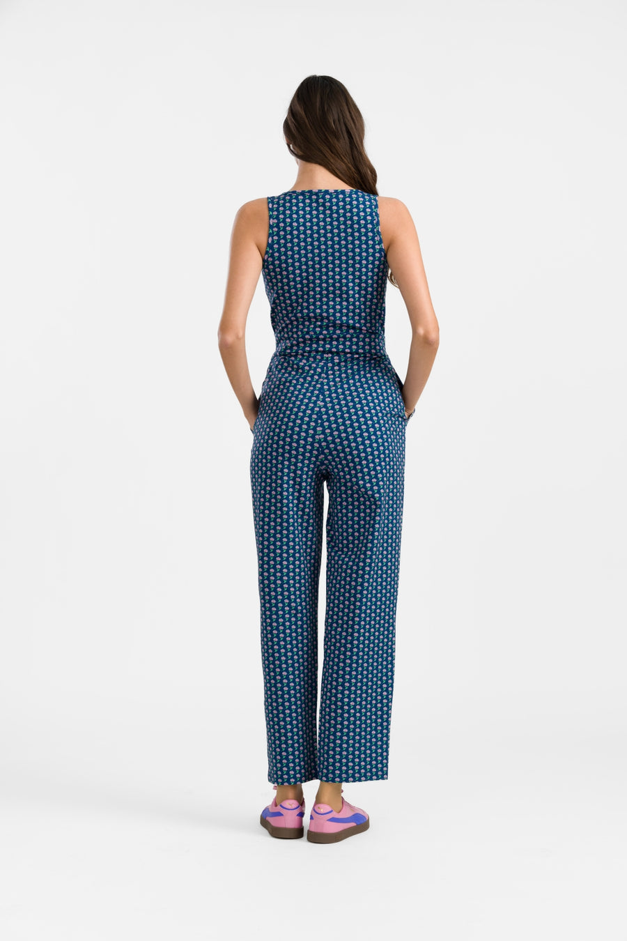 Noa Jumpsuit Sleeveless | What About Flowers