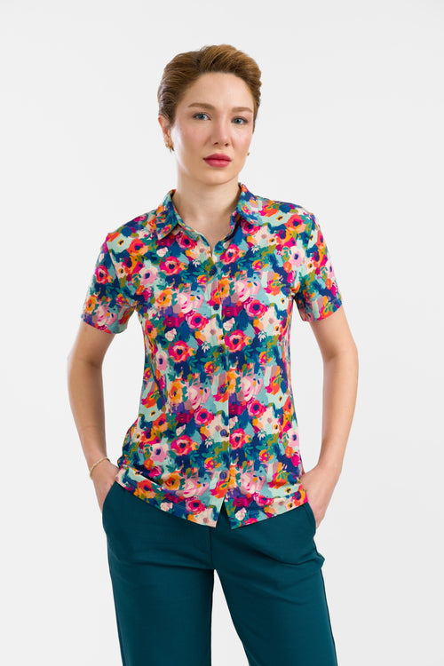 Sill Blouse Short Sleeve | Potpourri
