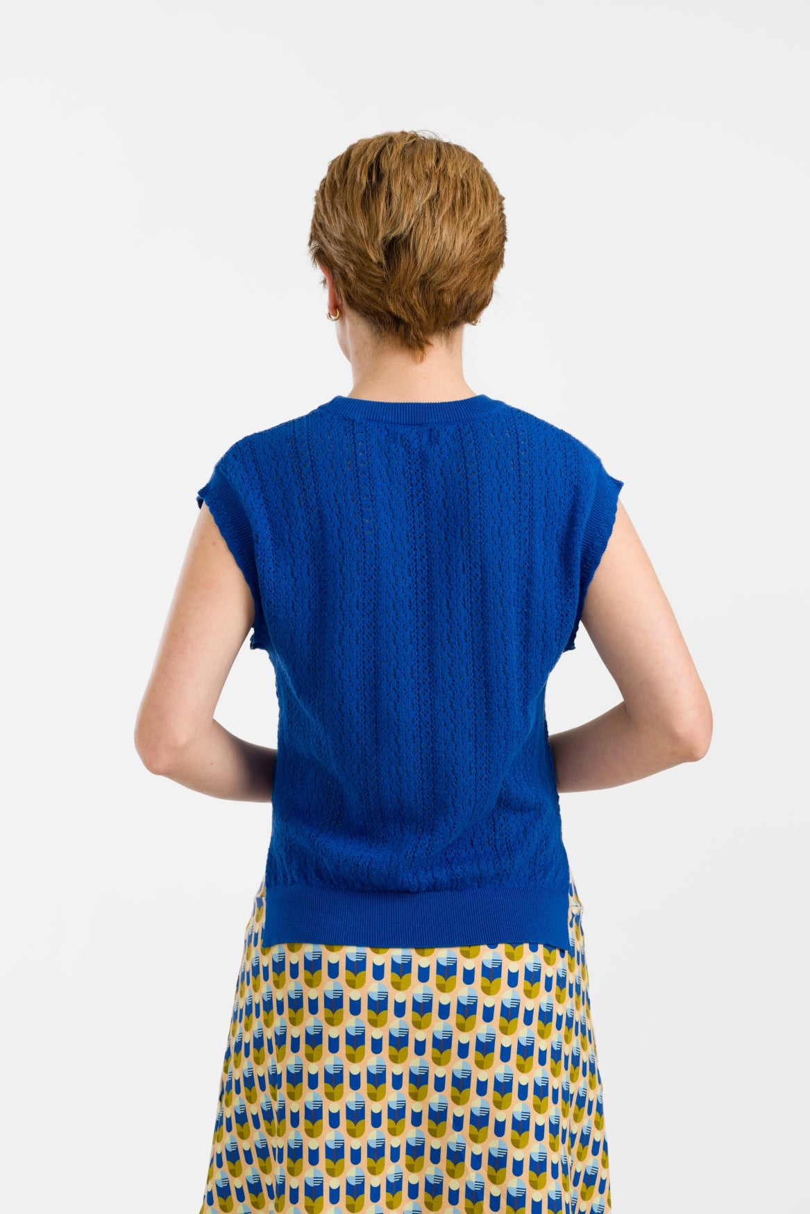 Knitwear Pippa Top | Blue