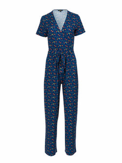 Diana Jumpsuit Short Sleeve | Hummingbird