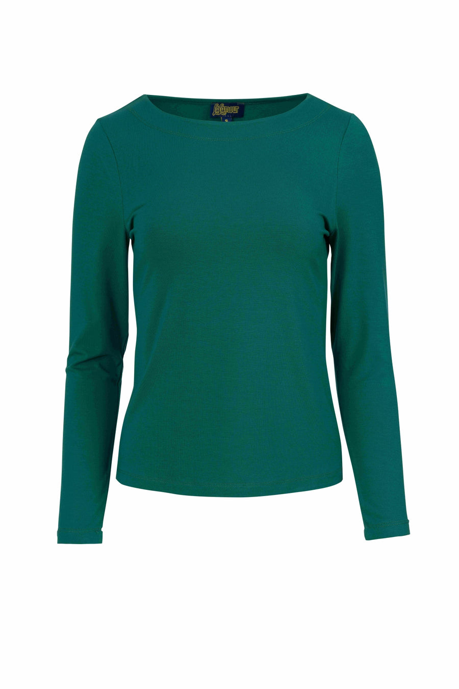 Puck Top| Ecovero Plain Green