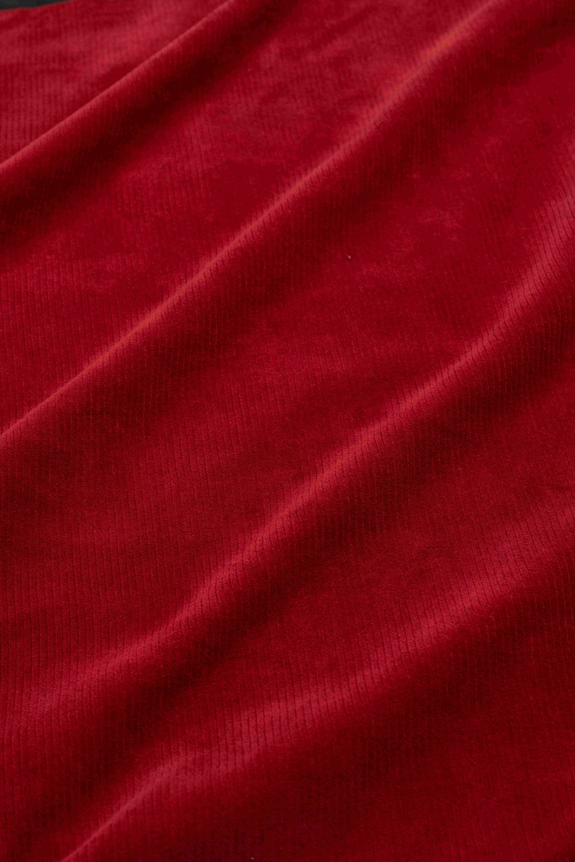 Hailey Hose | Rippenvelours, schlicht, gebraten