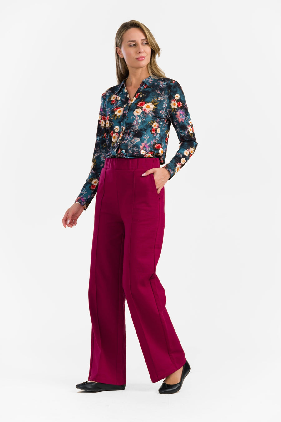 Hailey-Hose | Punta Di Roma Bordeaux