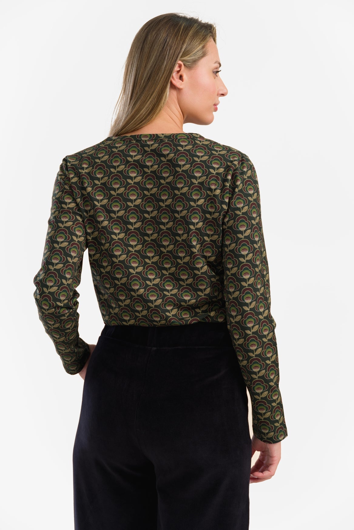 Natalie Top | Abstraktes Blumengrün