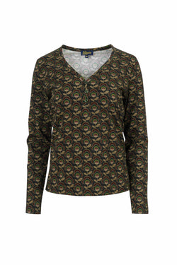Natalie Top | Abstraktes Blumengrün