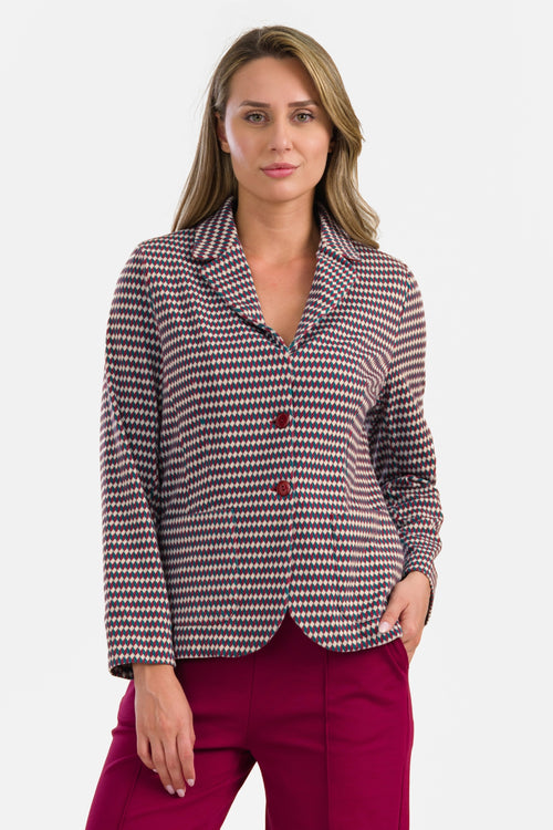 Nova Blazer | Jacquard