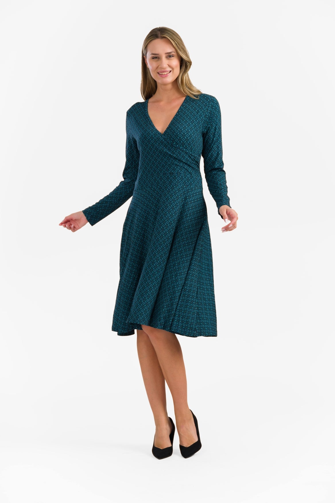 Daisy-Kleid | Lissabon-Blau