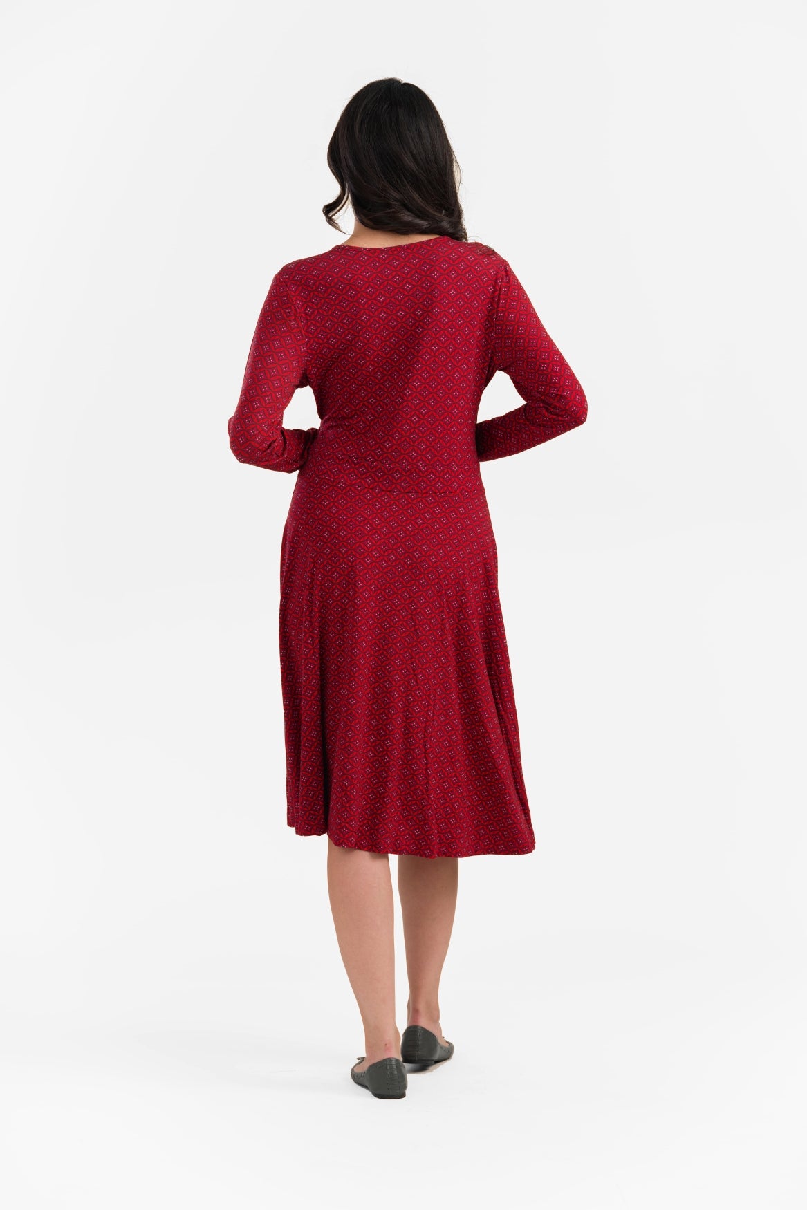 Daisy Dress | Lisbon Red