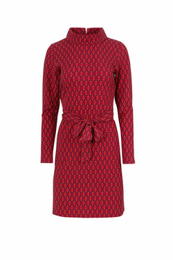 Tess-Kleid | Porto-Rot