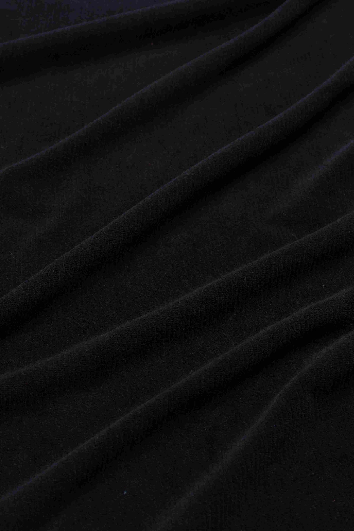 Holly Rock | Rib Velour Black