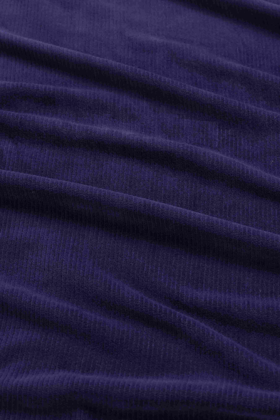 Holly Rok | Rib Velour Navy