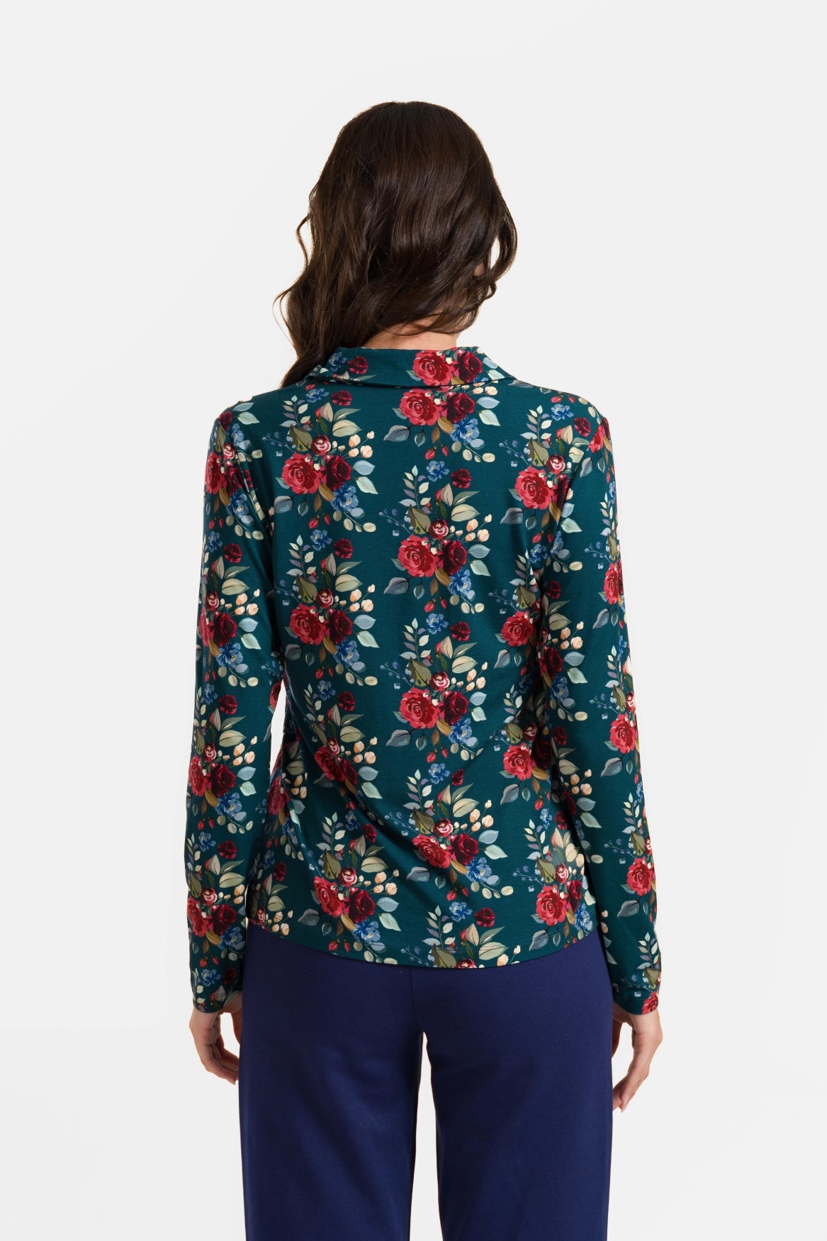 Anna Blouse Long Sleeve | Autumn Bouquet