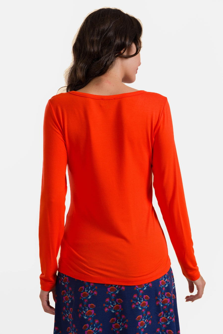Lynn Top | Ecocovero Effen Rood