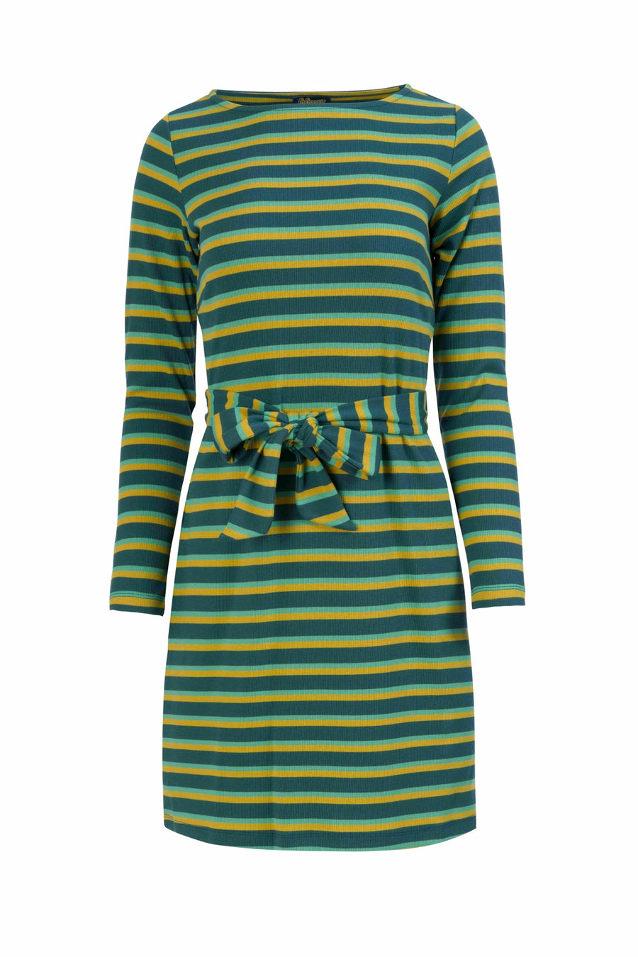 Marlies Jurk | Deep Teal Stripes