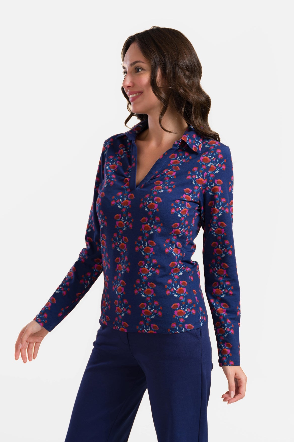 Suzy Top Long Sleeve | Poppy