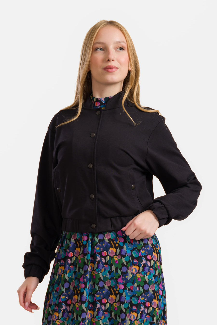 Billie Jacket | Punta Di Roma Black